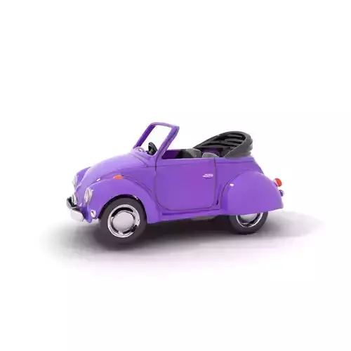 Violet Vintage Convertible model pack