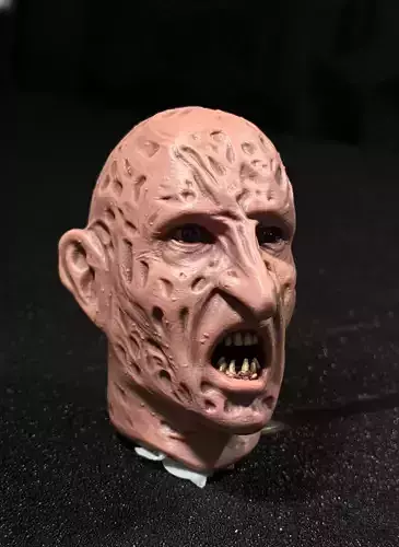  Freddy Krueger Severed Head Model