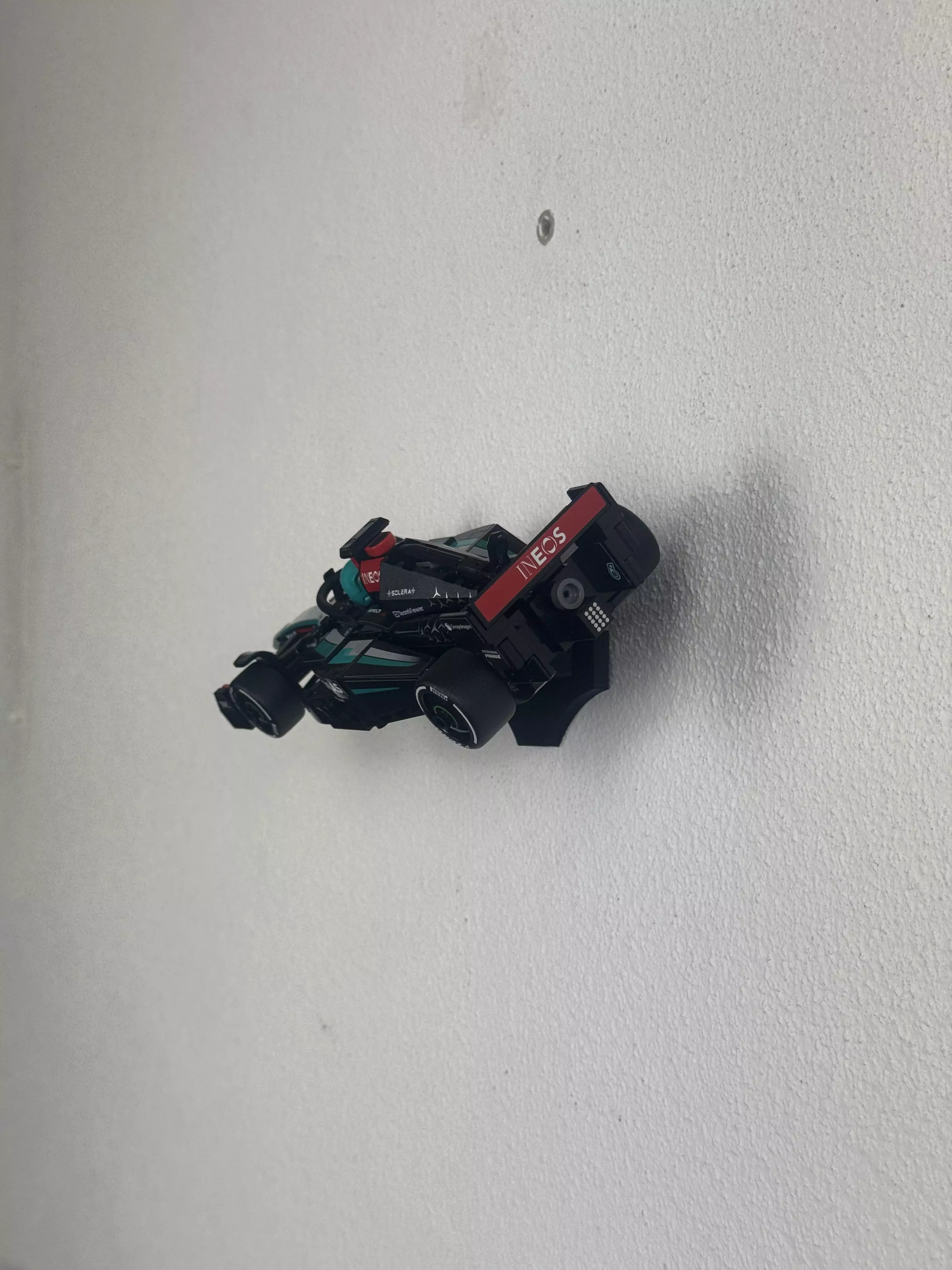 LEGO Formula 1 Wall Mount Speed Champions Compatible F1 3D print model_4