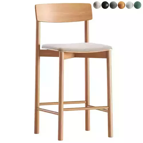 Kelton half bar stool By divan