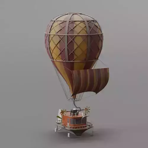 Steampunk Hot Air Balloon