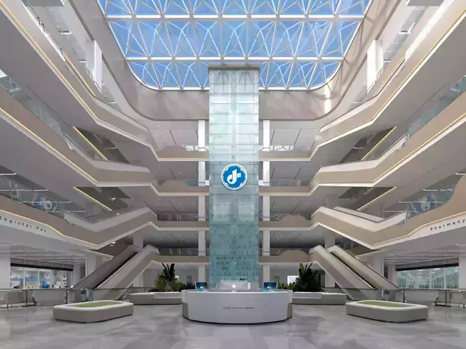 Hospital atrium 02