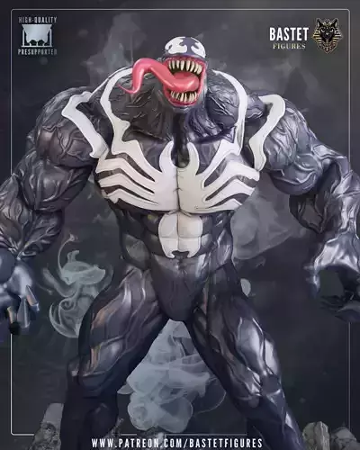 Venom I Marvel 3D print model