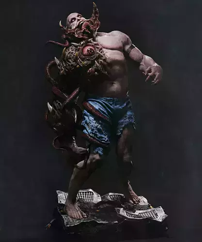 The Monster 3D print model