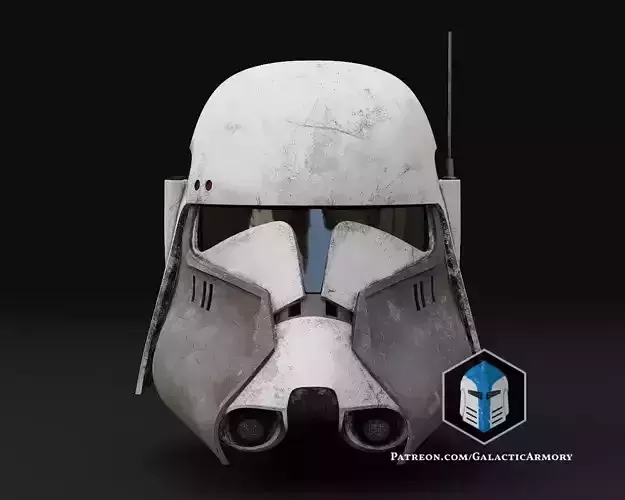 Commander Bacara Clone Trooper Helmet 3D print model
