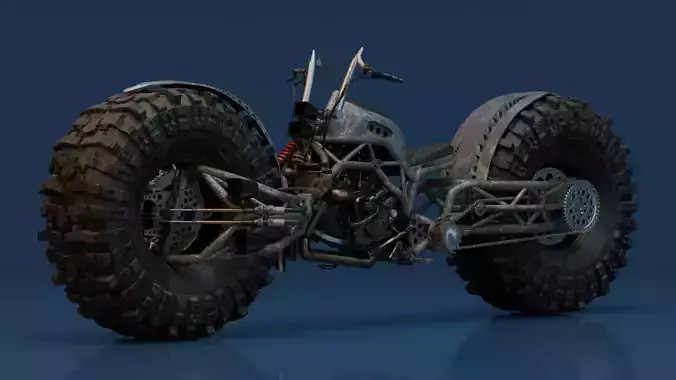 Monster Chopper Motocycle