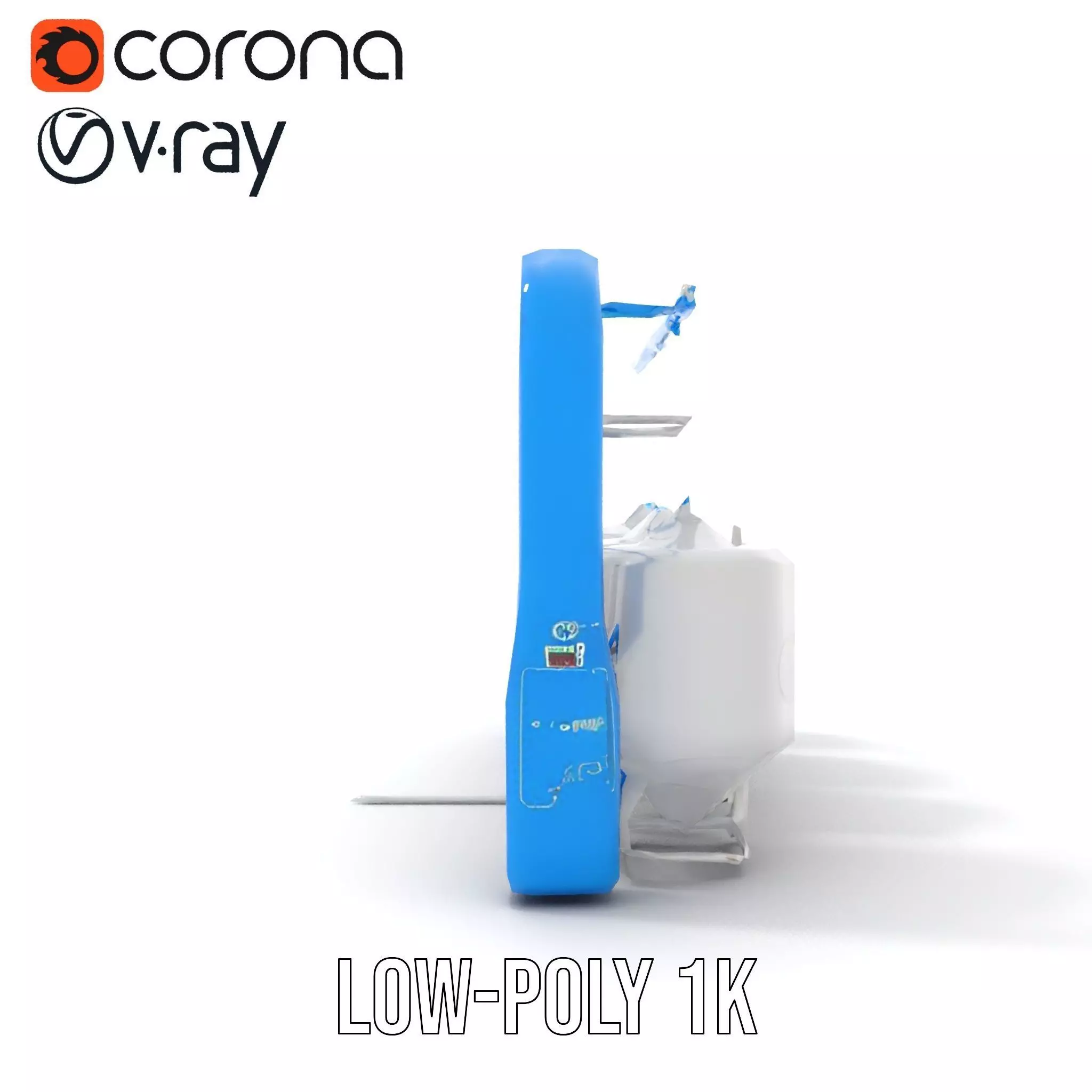 Stainless Steel Brewery Tanks model pack Low-poly 3D model_17