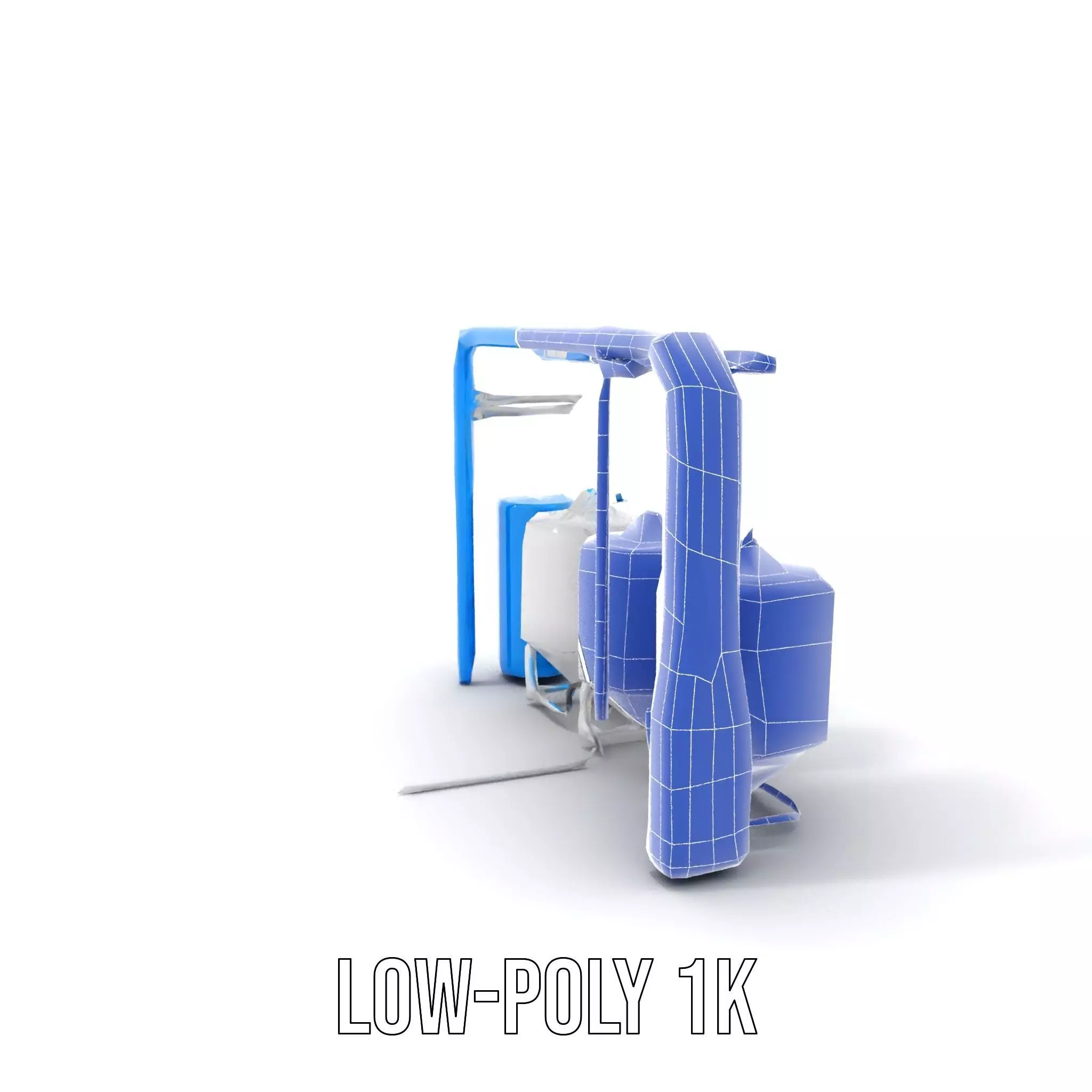 Stainless Steel Brewery Tanks model pack Low-poly 3D model_9