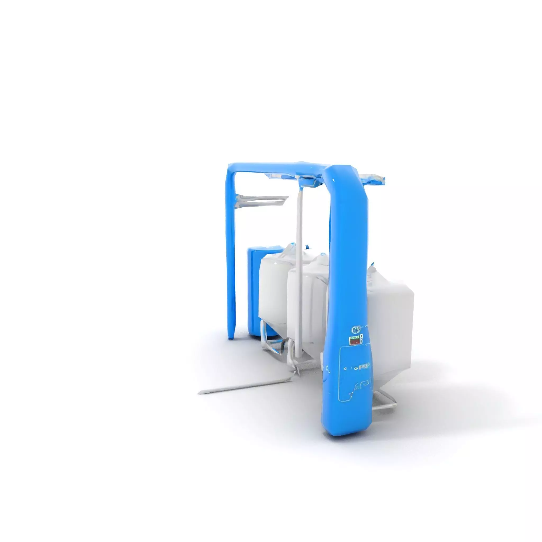 Stainless Steel Brewery Tanks model pack Low-poly 3D model_14