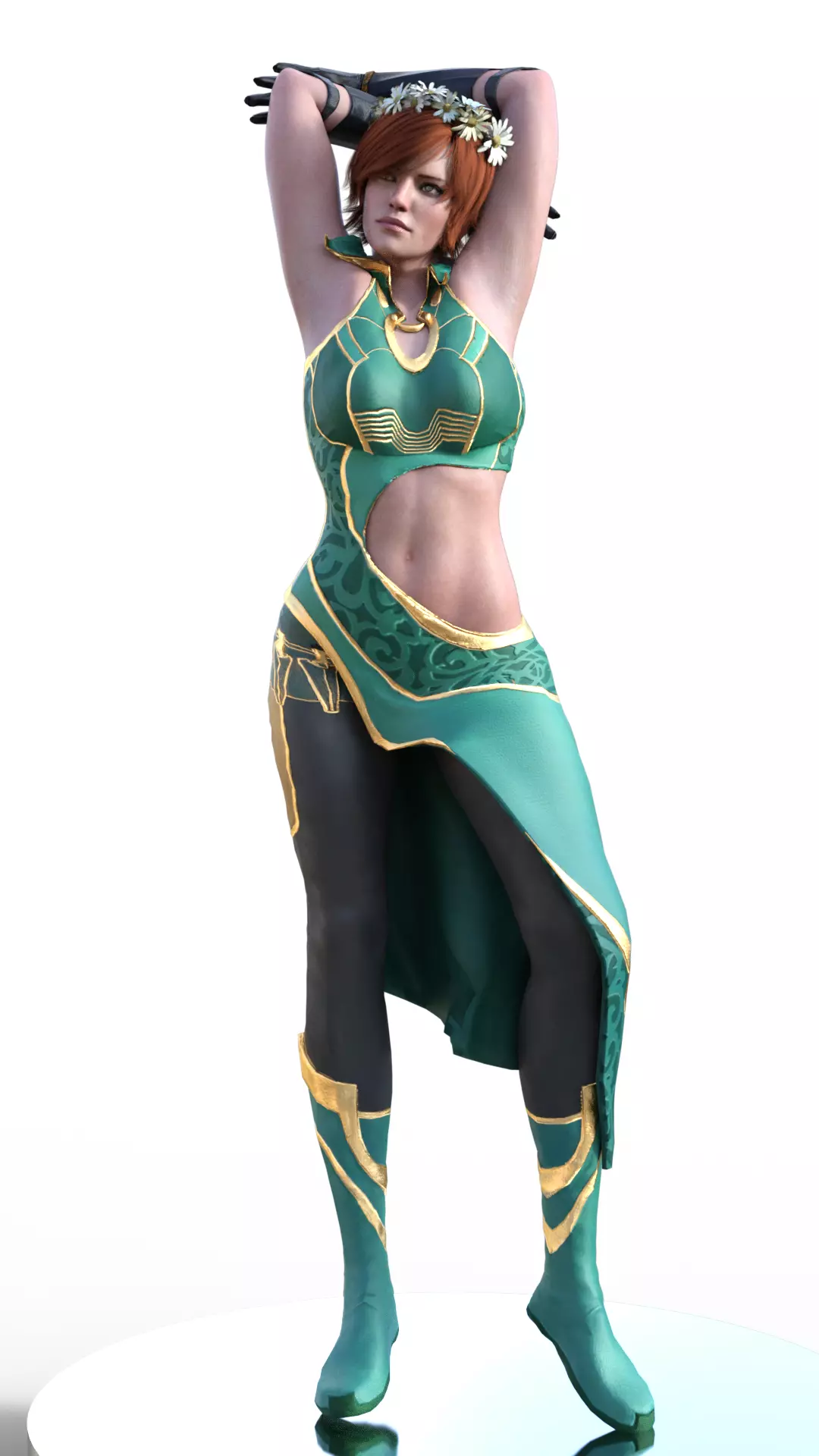 Shani the Guardian of Life Amidst the Storm 3D print model_1