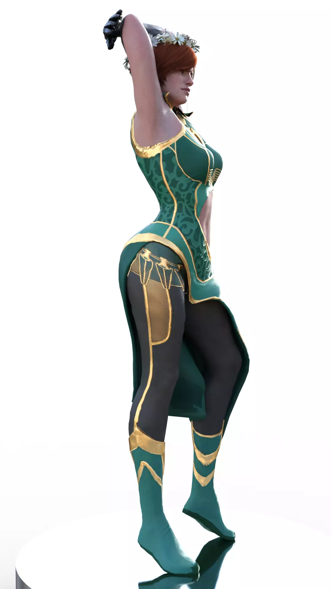 Shani the Guardian of Life Amidst the Storm 3D print model_3