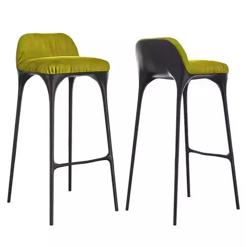 Bar Stool Valentin Loellmann green