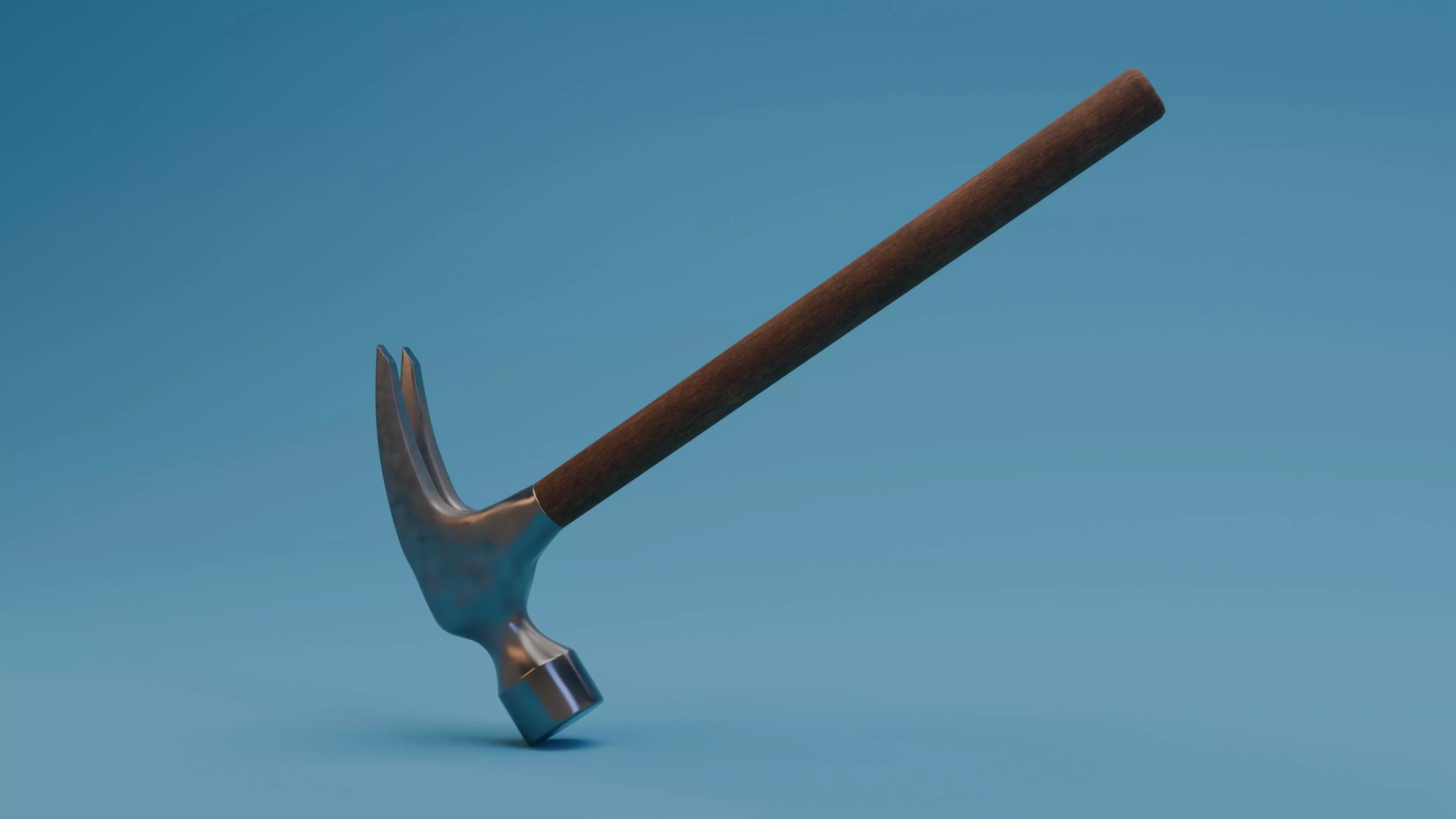 Realistic Claw Hammer 3D Model Free 3D model