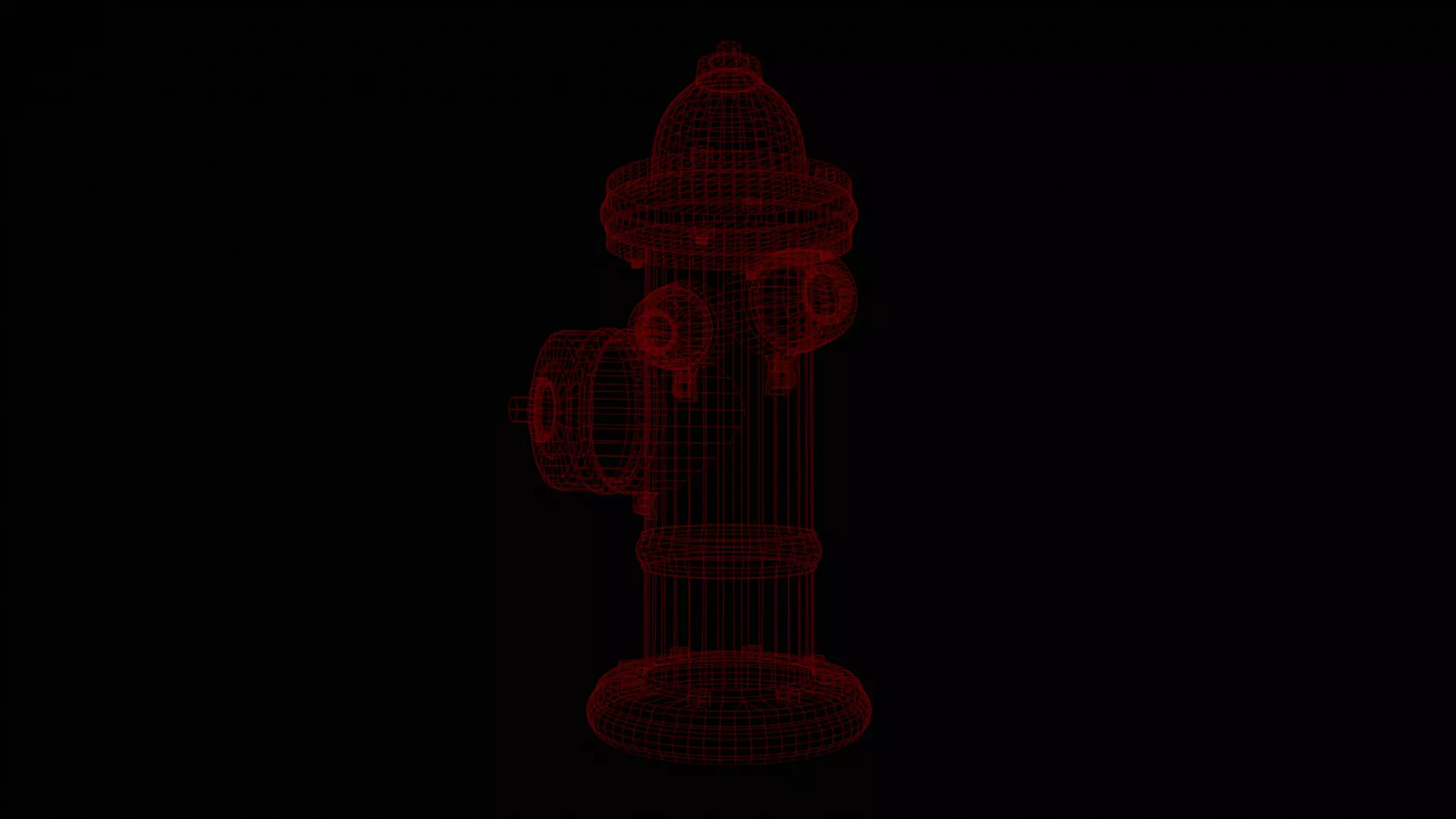 Old Fire Hydrant - Game Ready - Low poly PBR  Low-poly 3D model_10