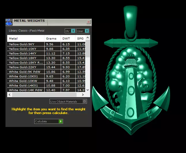 Mythic Warrior  Spirit Pendant Collection  3D print model_23