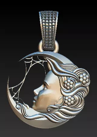 Mythic Warrior  Spirit Pendant Collection  3D print model_2