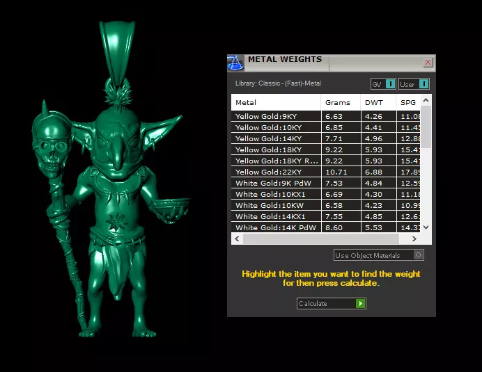 Mythic Warrior  Spirit Pendant Collection  3D print model_11