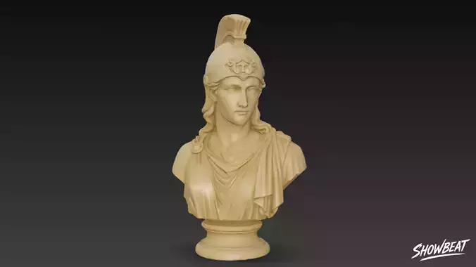 Greek Goddess Athena Bust