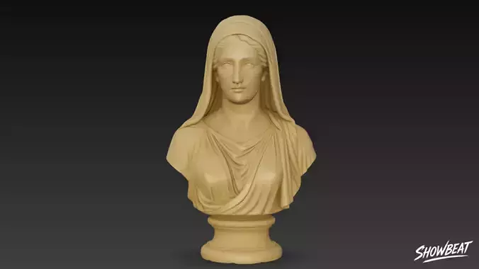 Greek Goddess Hestia Bust