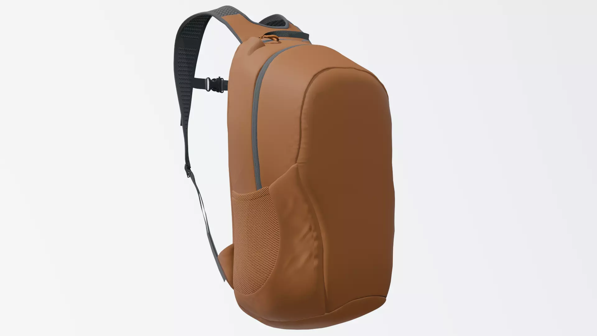 Backpack Low-poly 3D model_4