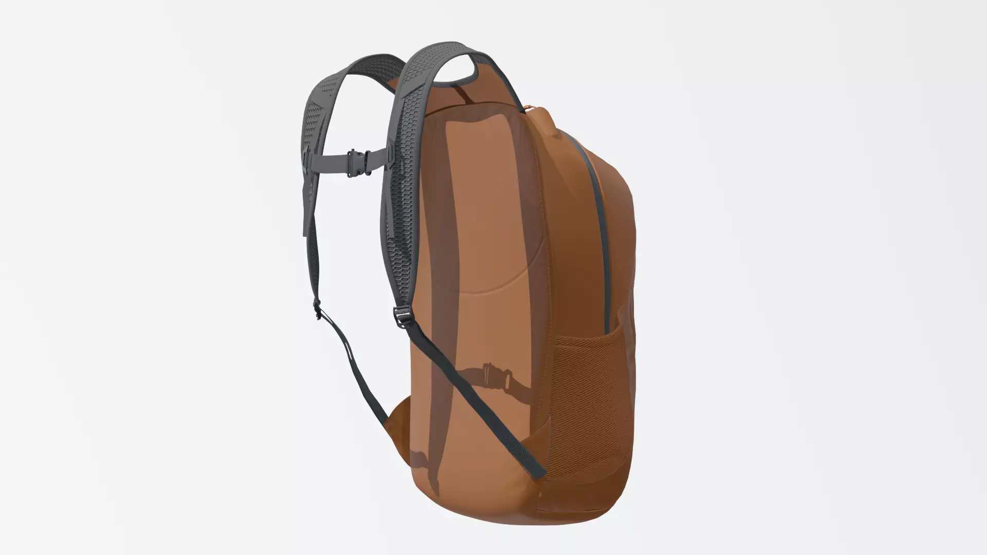 Backpack Low-poly 3D model_5