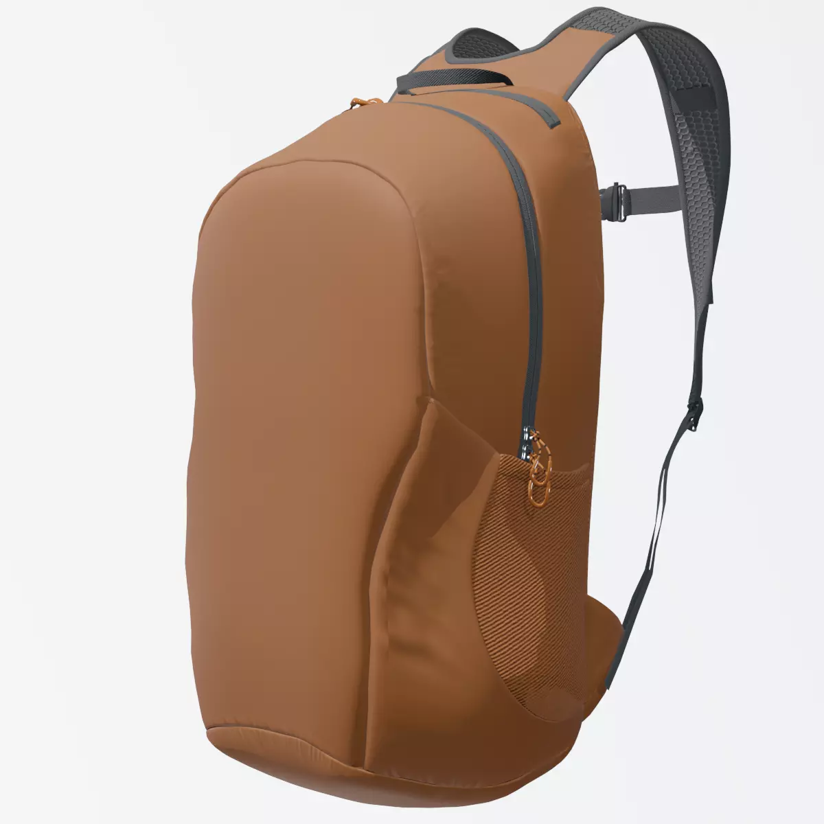 Backpack Low-poly 3D model_0