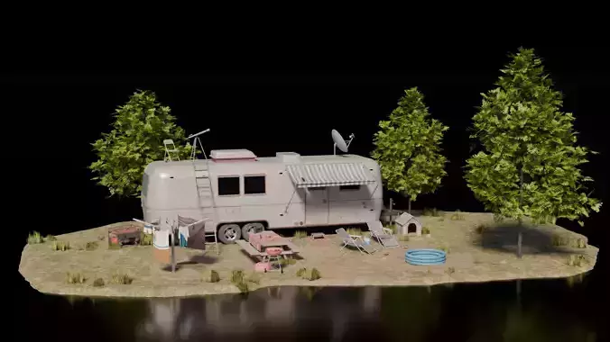 Camper House 3D model