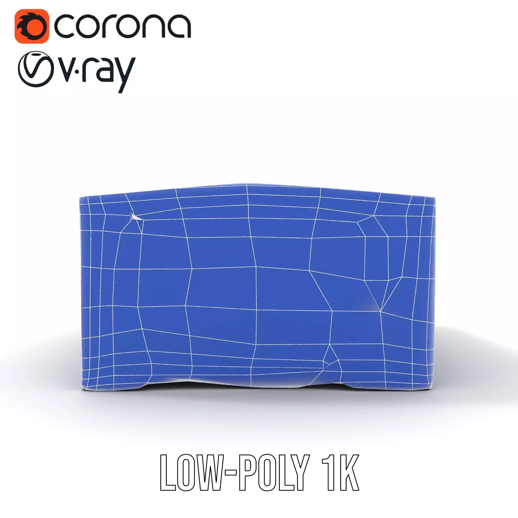 Green Industrial Warehouse model pack Low-poly 3D model_30