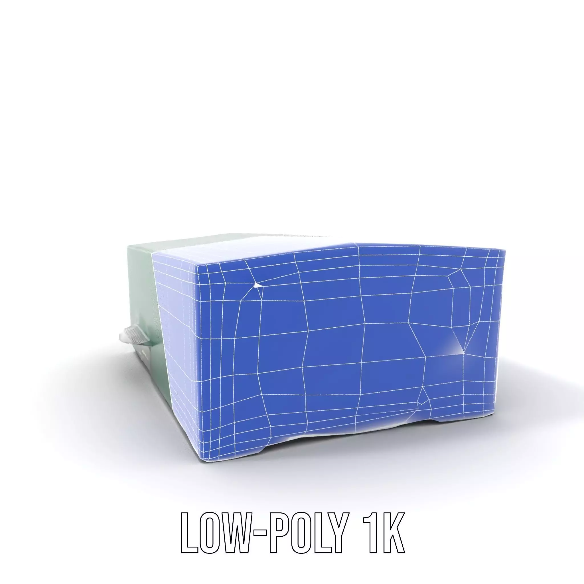 Green Industrial Warehouse model pack Low-poly 3D model_14