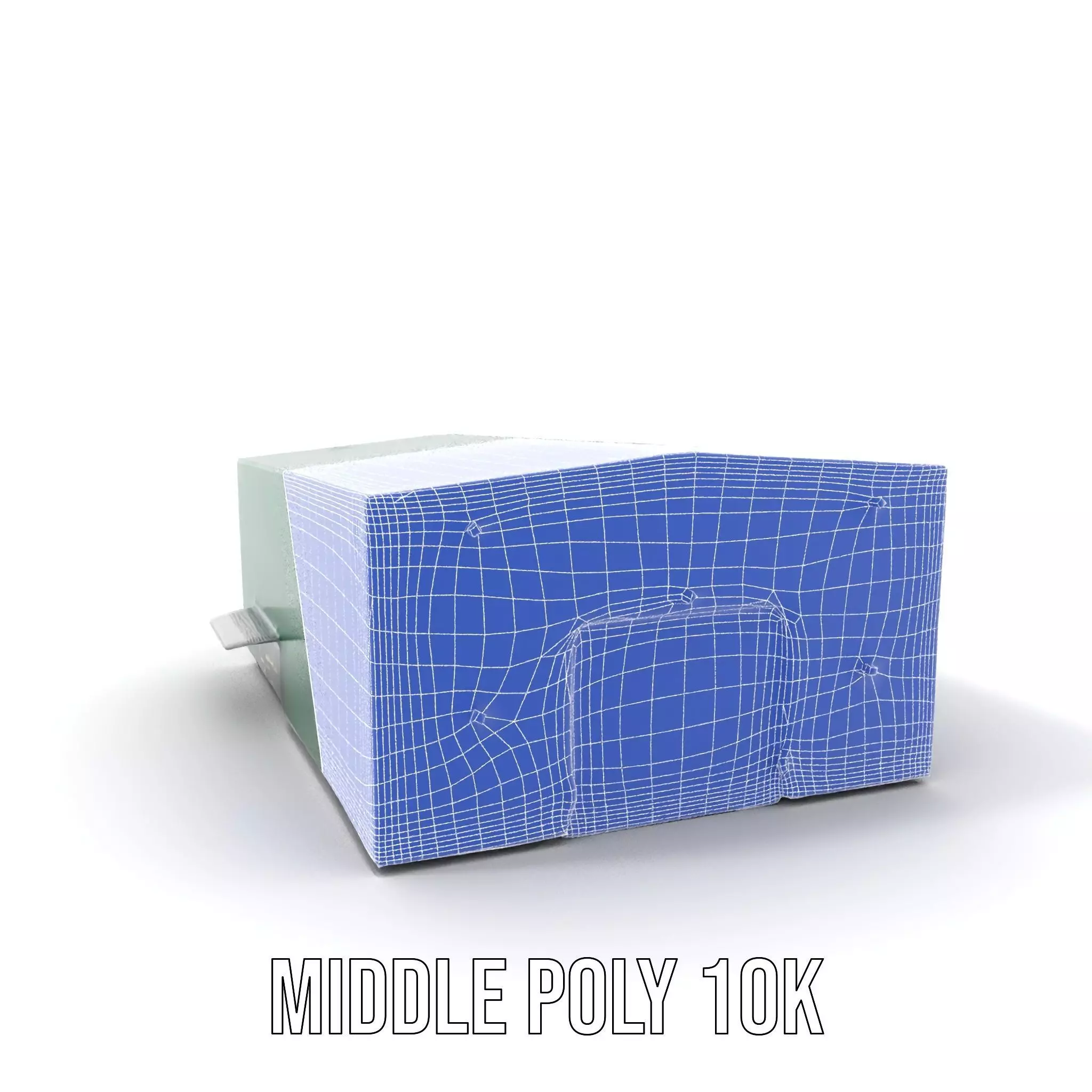 Green Industrial Warehouse model pack Low-poly 3D model_23