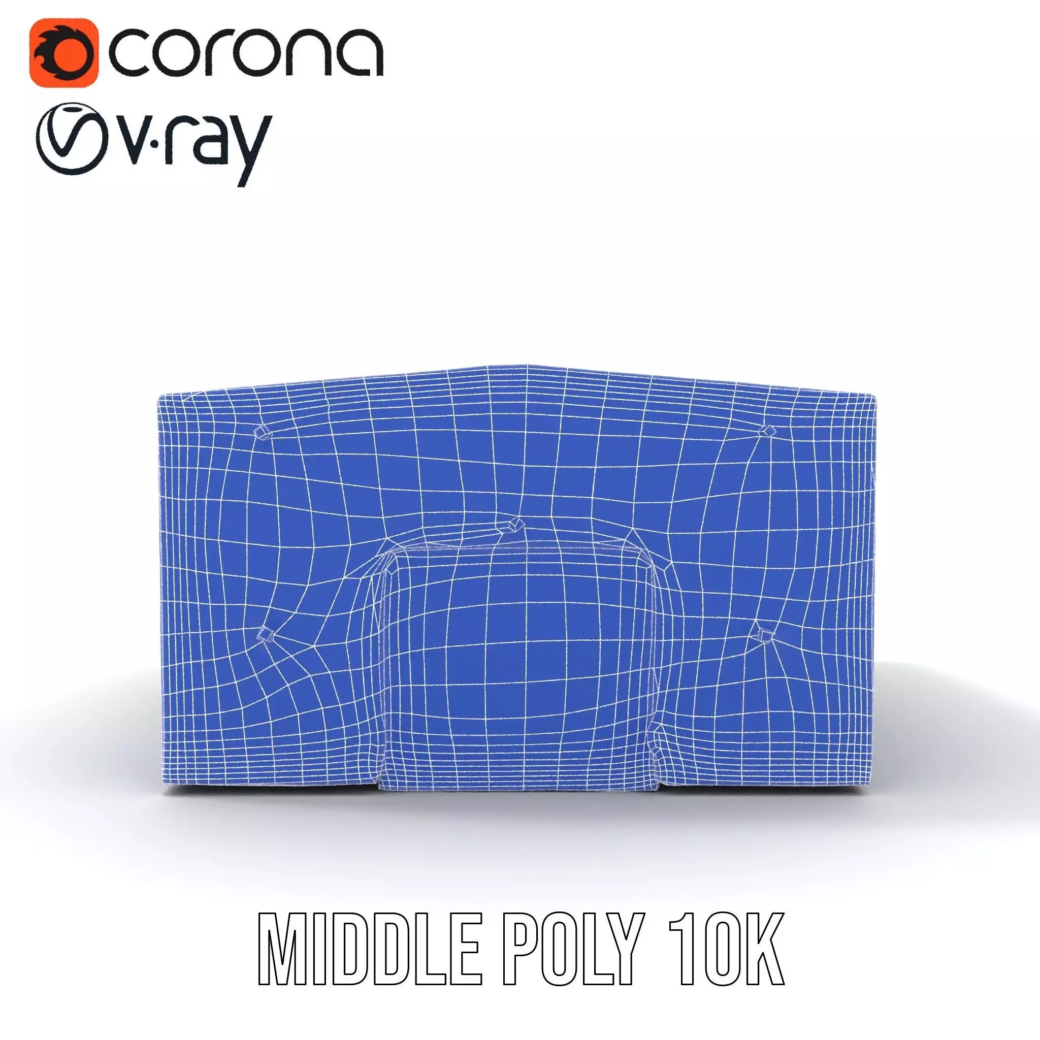 Green Industrial Warehouse model pack Low-poly 3D model_16