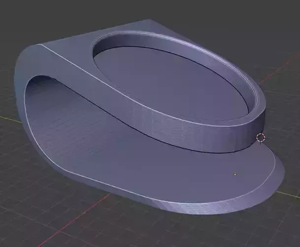 Cat bowl with a 20 degree angle