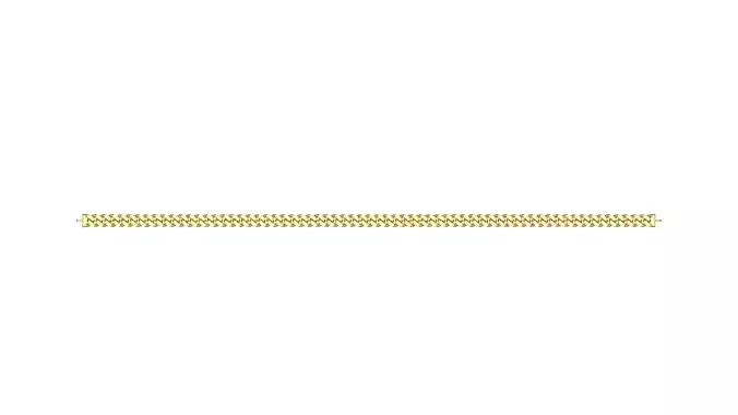 3d chain cuban FILIGREE model for 3dprint 