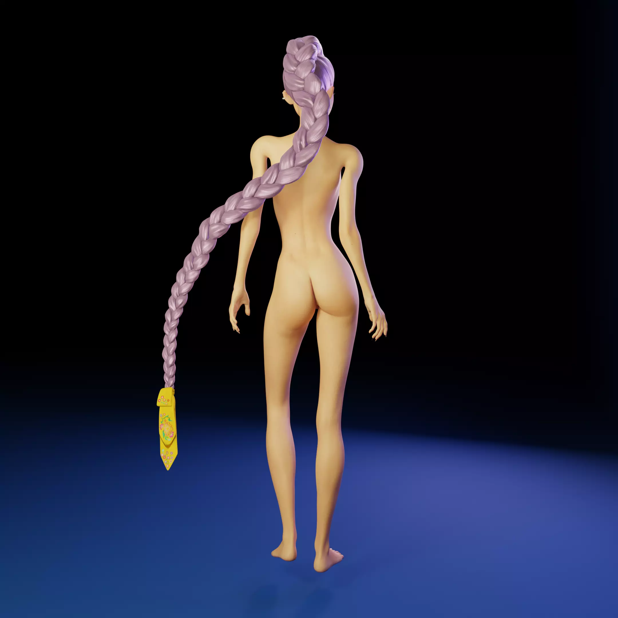 Cute K Pop Singer Rumi 3D print model_7