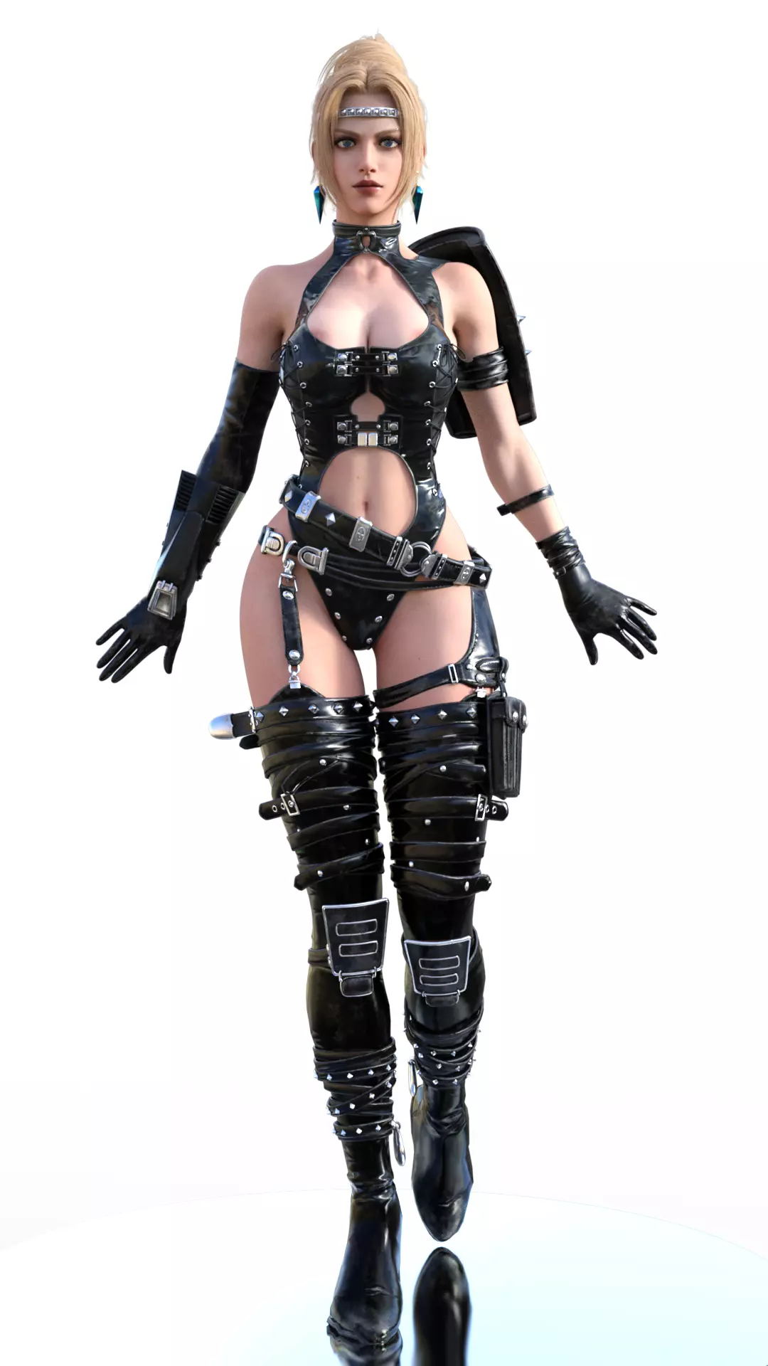 Rachel the Fierce Demon Hunter of Vigoor 3D print model_0