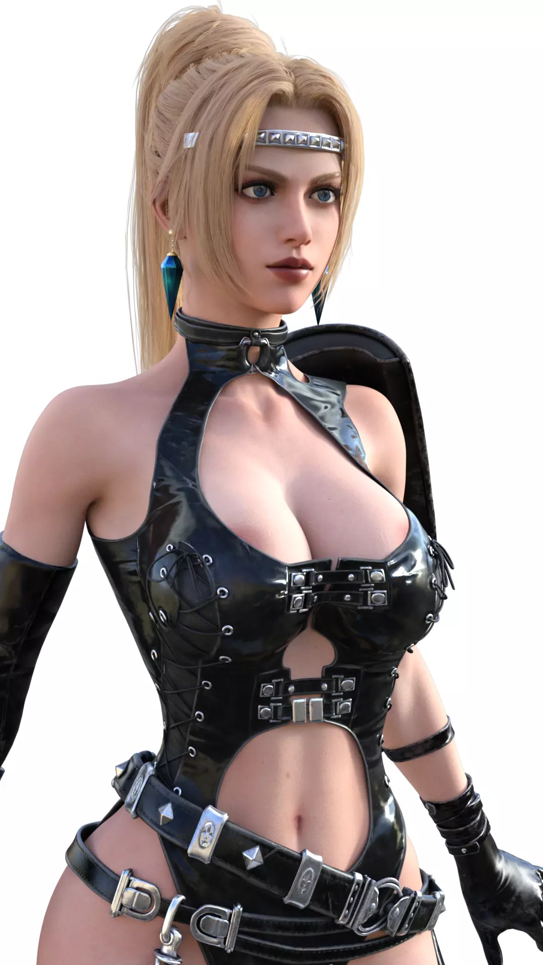 Rachel the Fierce Demon Hunter of Vigoor 3D print model_3