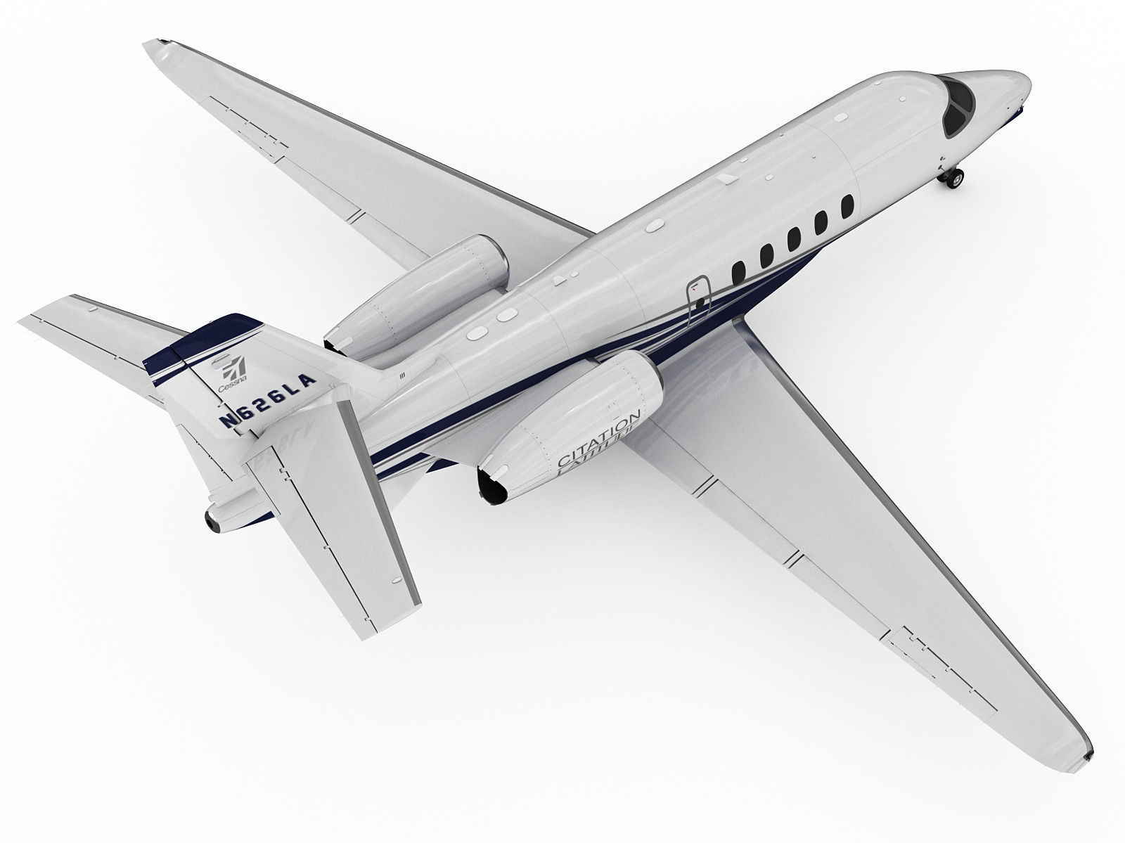 Cessna Citation Latitude 3D model_5