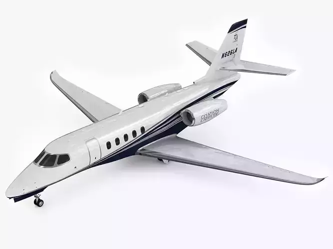 Cessna Citation Latitude 3D model