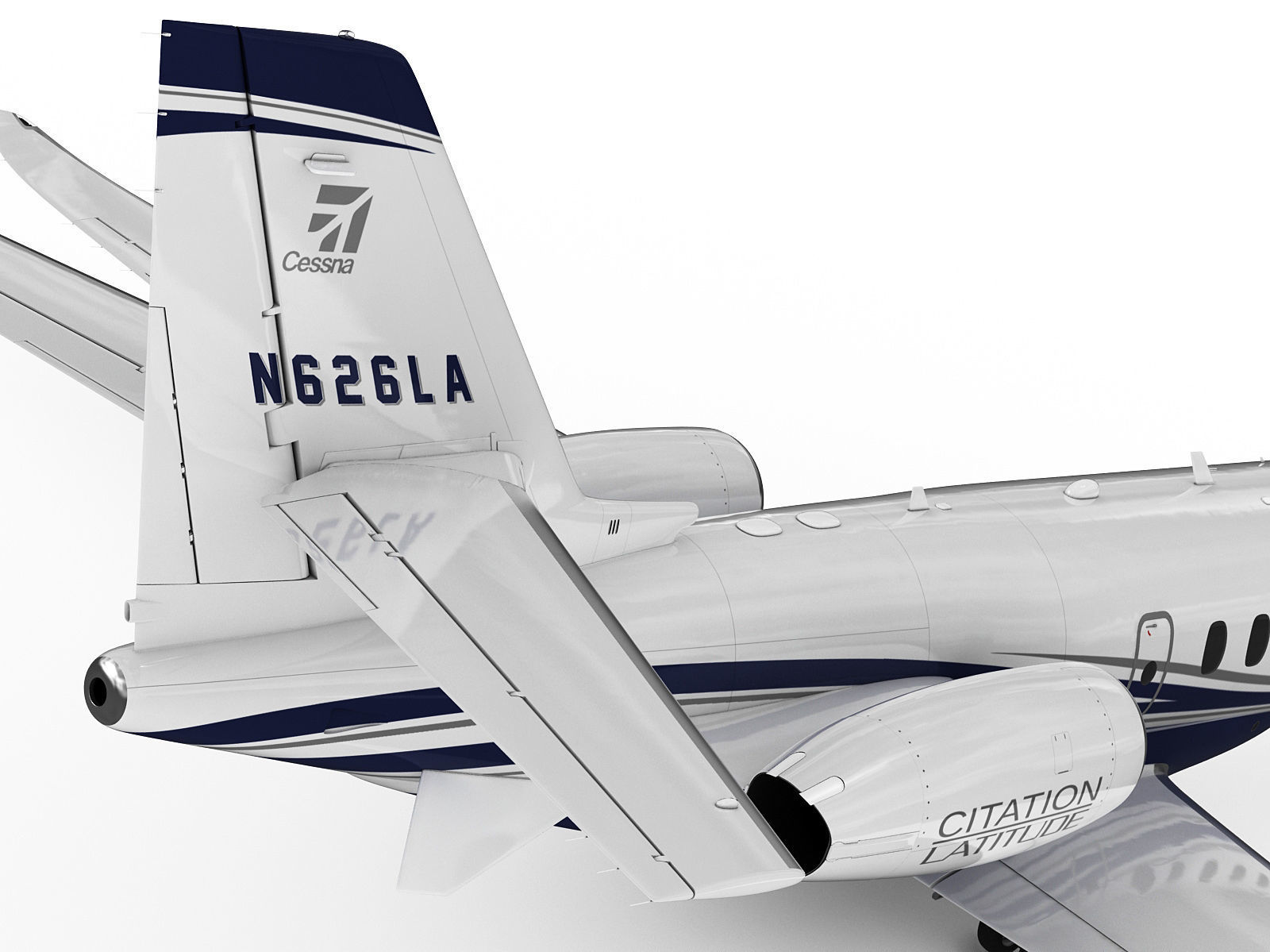 Cessna Citation Latitude 3D model_11