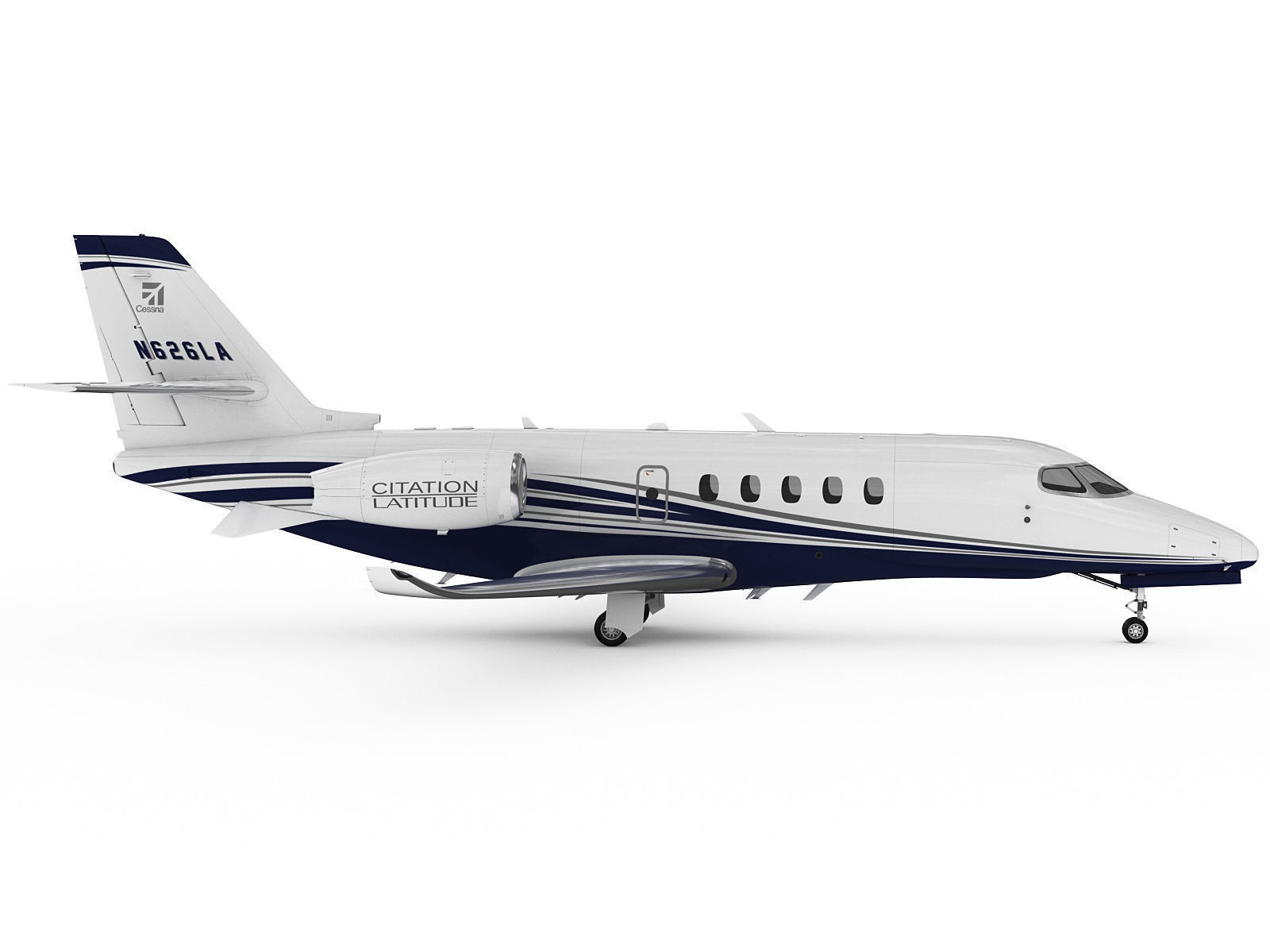 Cessna Citation Latitude 3D model_1