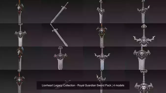 Lionheart Legacy Collection - Royal Guardian Sword Pack 
