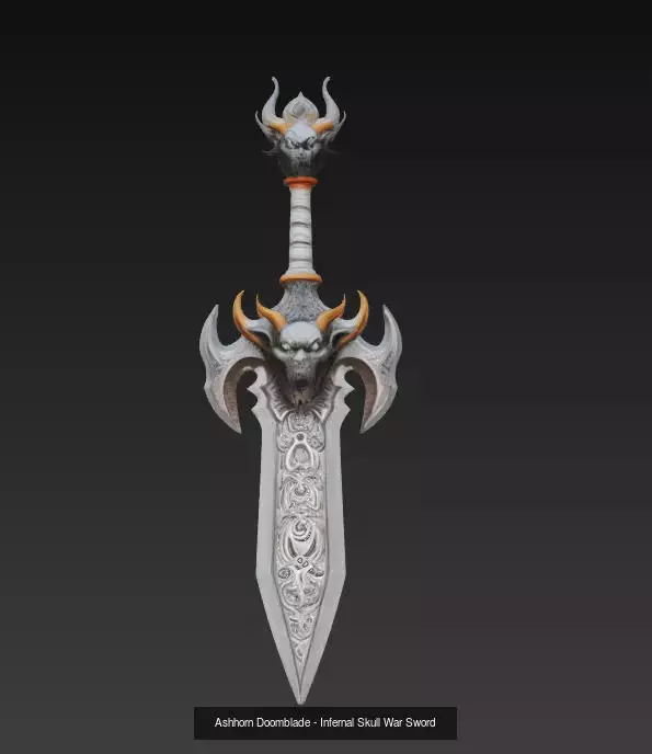 Obsidian Wrath Collection - Dark Infernal Sword Pack _3