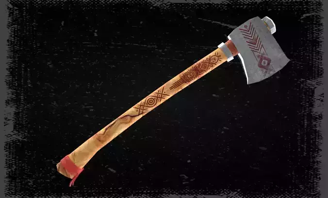 Tribal Ritual Axe