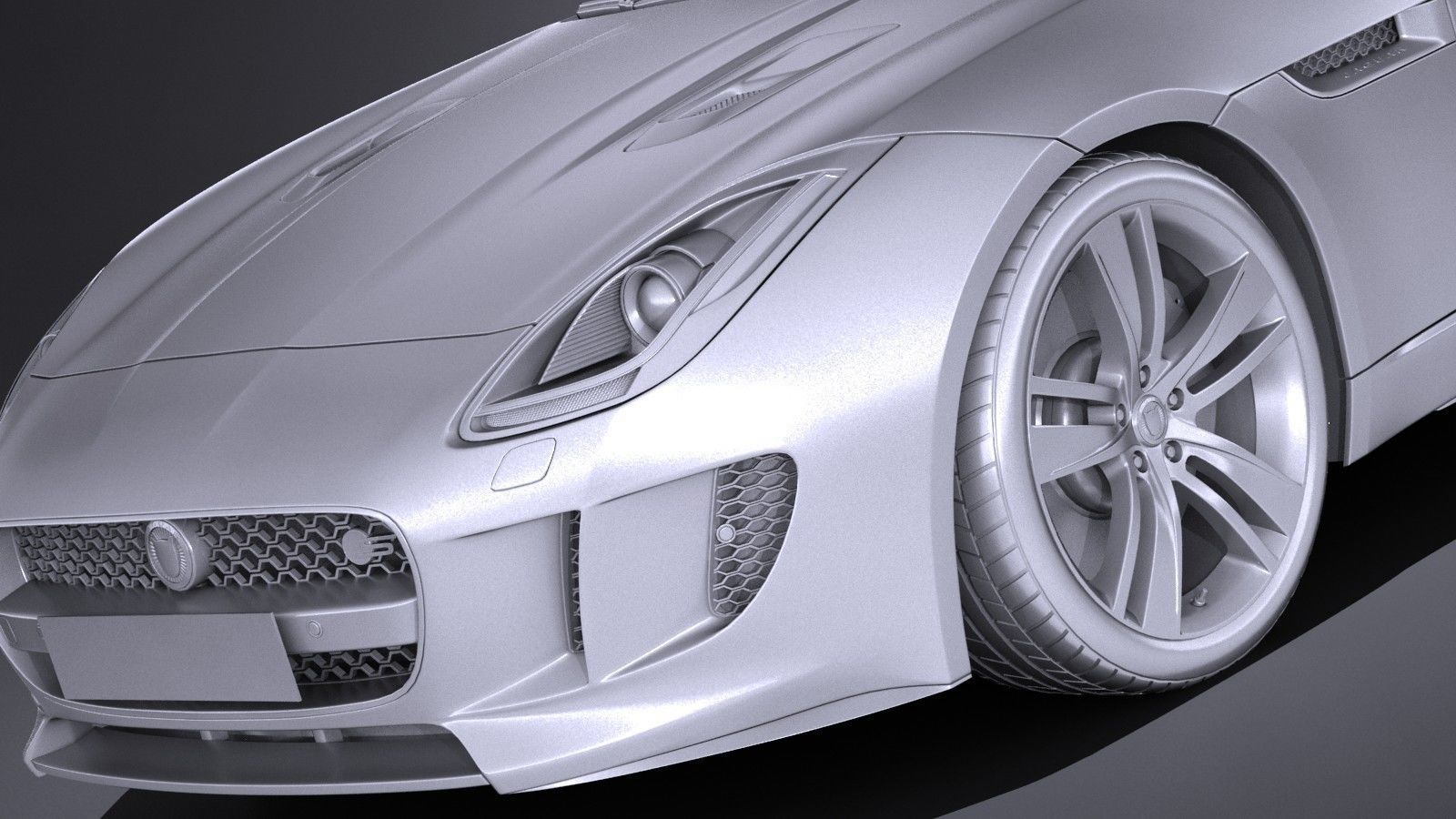 Jaguar F-Type British Design Edition Cabrio 2017 3D model_13