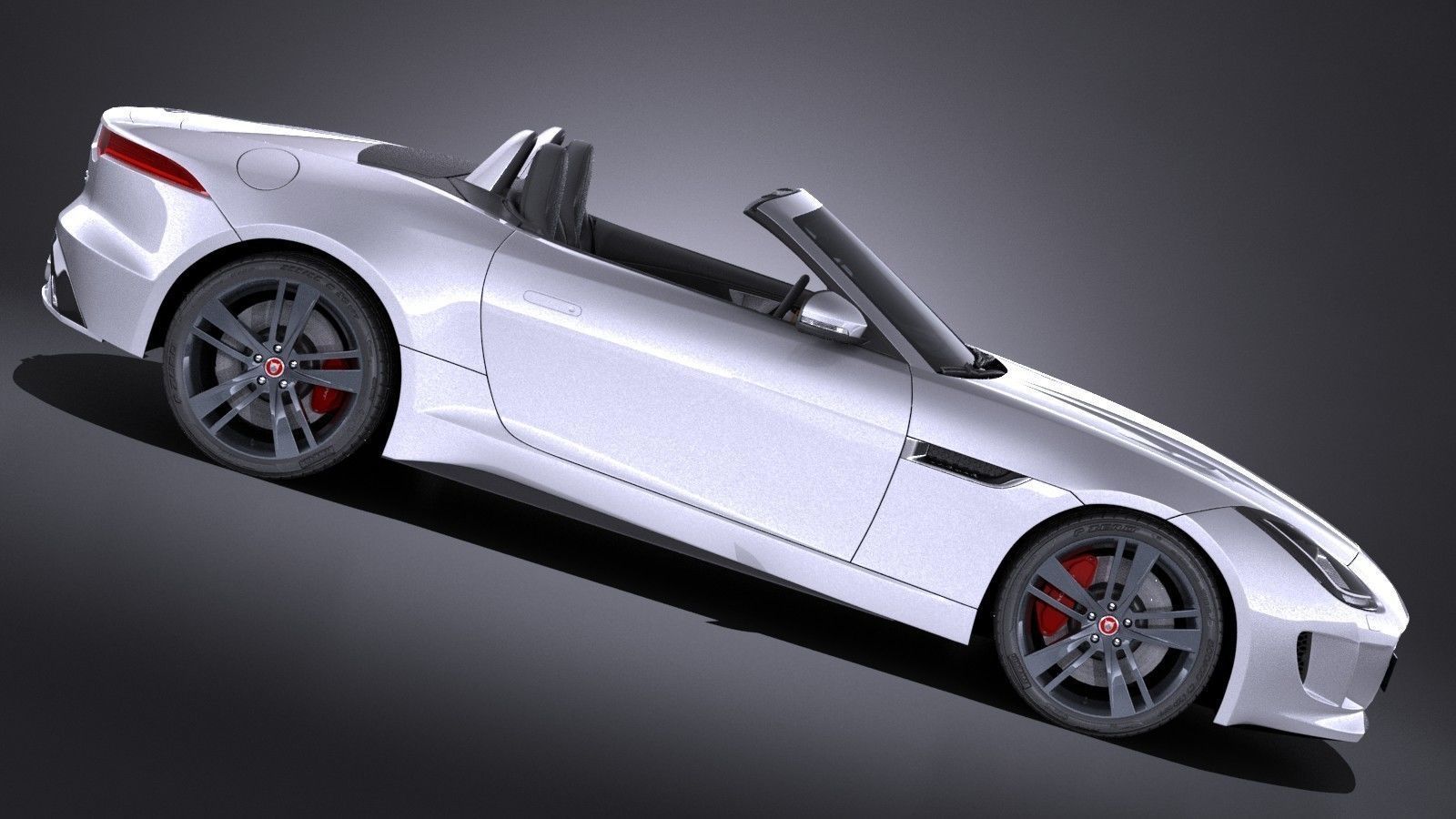 Jaguar F-Type British Design Edition Cabrio 2017 3D model_6