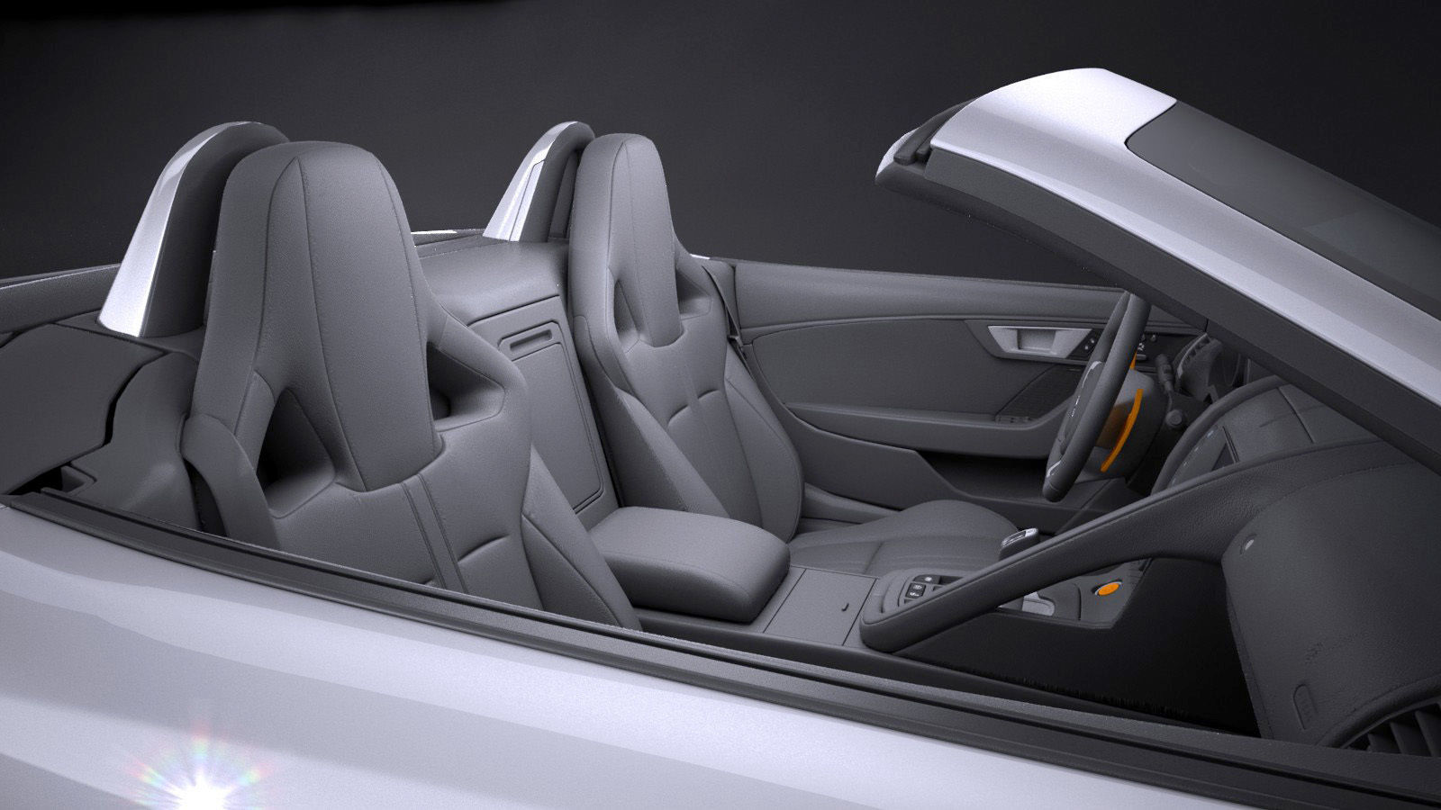 Jaguar F-Type British Design Edition Cabrio 2017 3D model_9