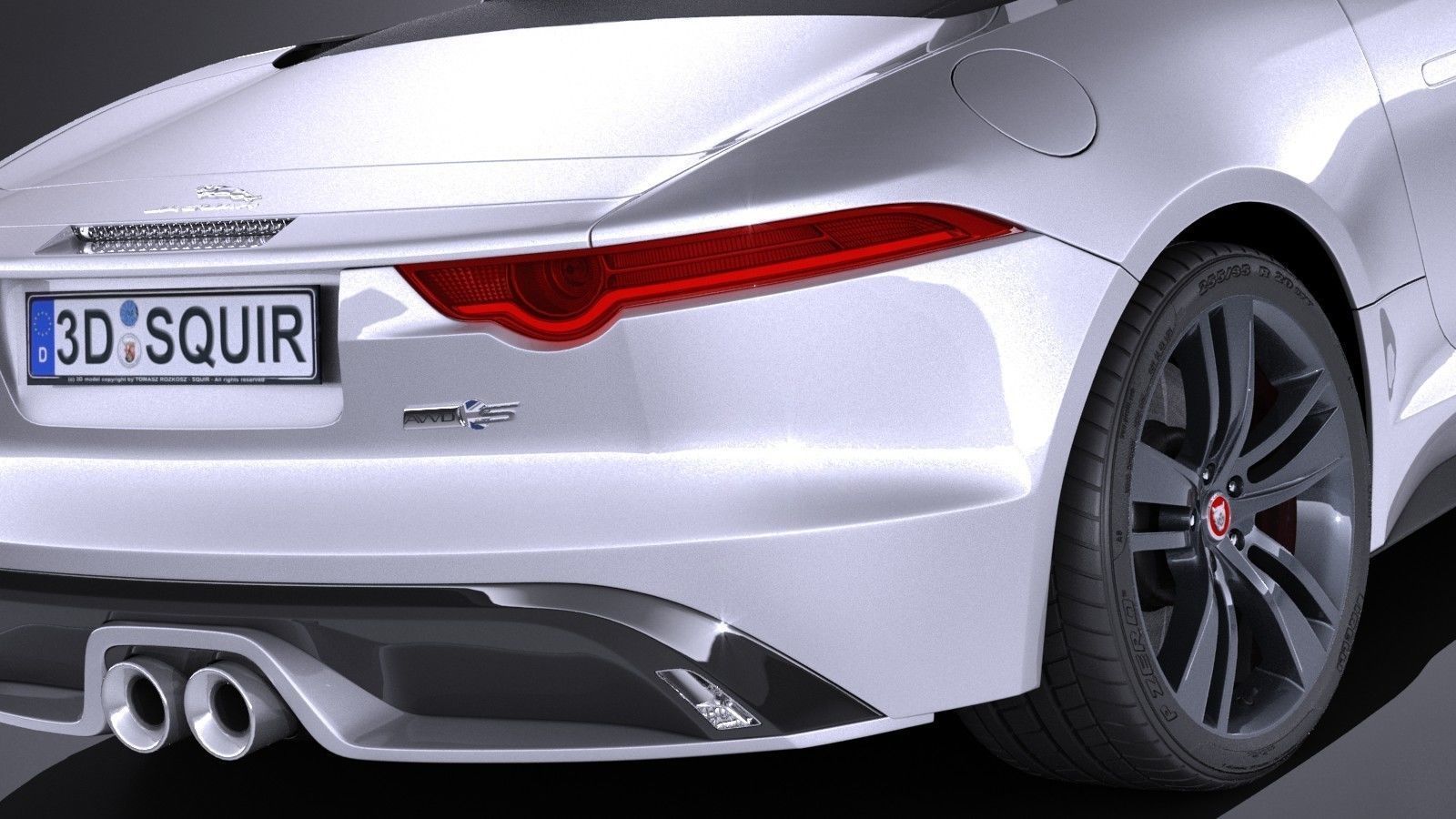 Jaguar F-Type British Design Edition Cabrio 2017 3D model_3