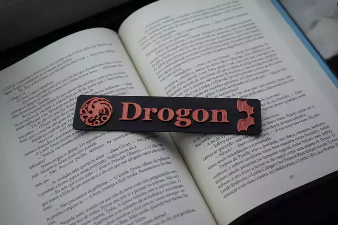 Game Of Thrones Drogon Bookmark House of the Dragon