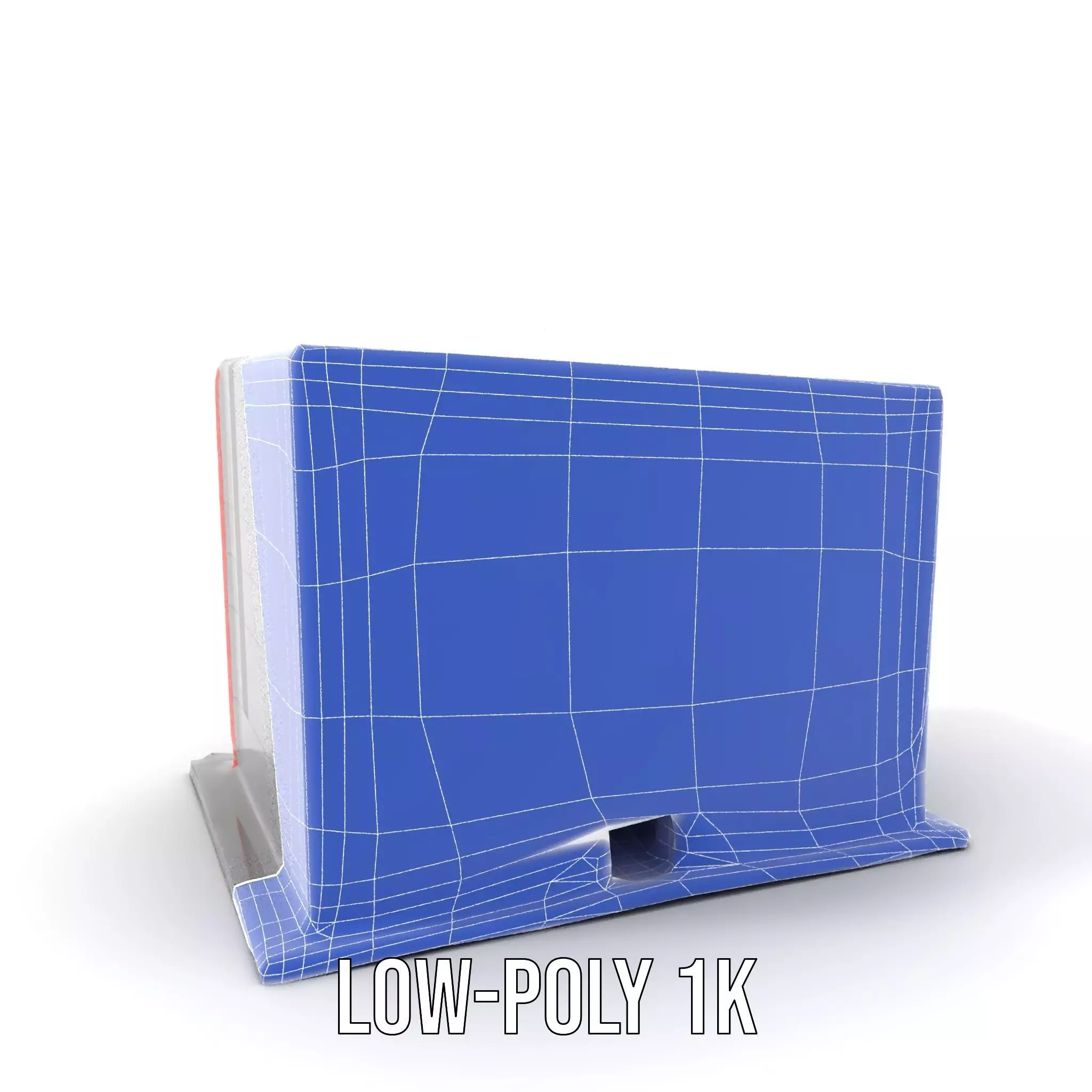 Modern Facade Building model pack Low-poly 3D model_14