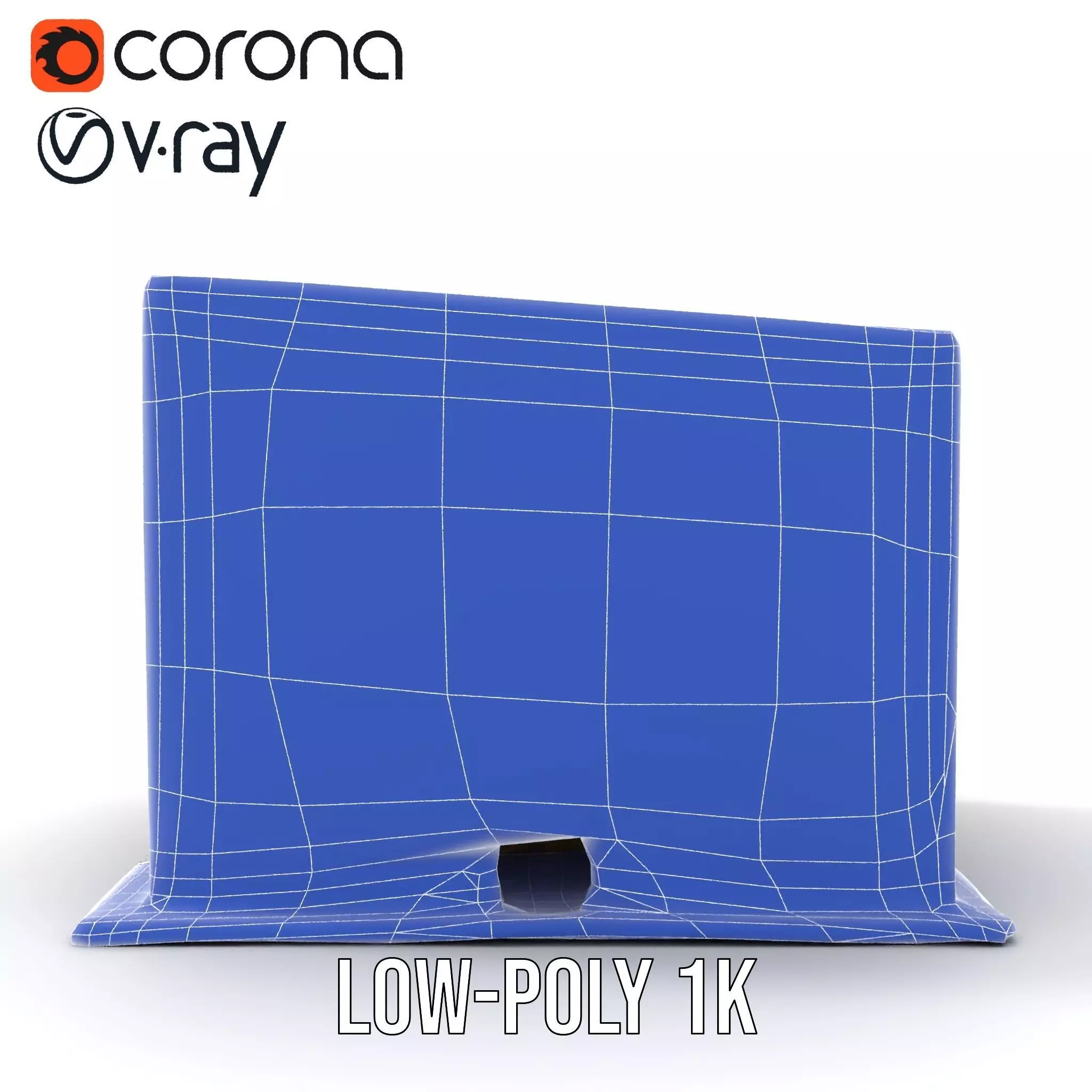 Modern Facade Building model pack Low-poly 3D model_31